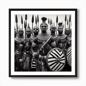 Ethiopian Warriors Art Print