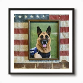 K9 Forever Art Print