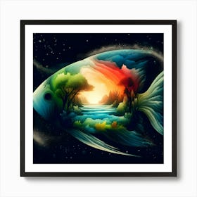 Fish In The Sea 2 Art Print