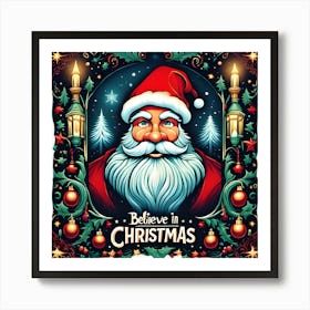 Believe In Christmas Art Print