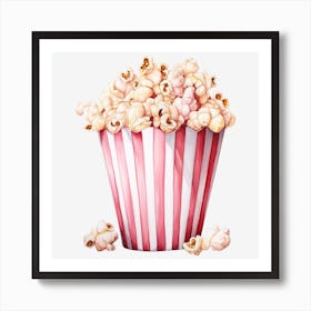 Popcorn In A Bag Art Print