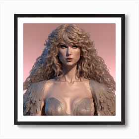 Goddess Taylor Swift Art Print