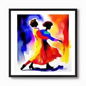 Dancers Art Print