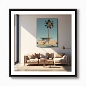 Palm Tree Art Print