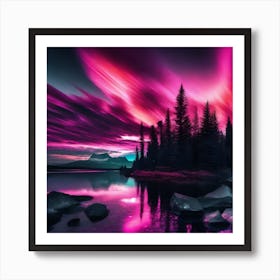 Aurora Borealis 146 Art Print