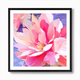 Lotus Flower Art Print