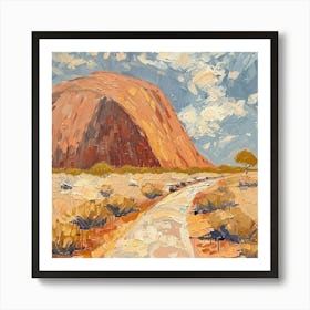 Uluru 19 Art Print