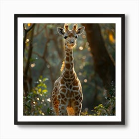 Giraffe 109 Art Print