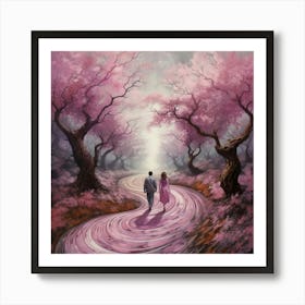 Cherry Blossoms Art Print