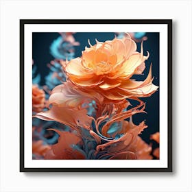 Fractals With Their Infinite Complexity And Mesmerizing Patterns Are A Natural Fit For Ai Artists Art Print