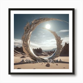 Ring Of Fire Art Print