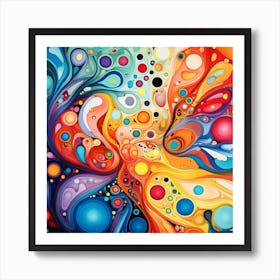 Abstract Painting 223 Art Print