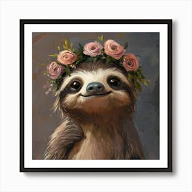 Cute Sloth 1 Poster