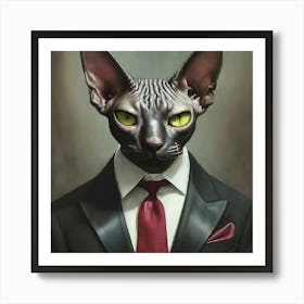 Vote for Meow Art Print