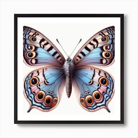 Butterfly of Neolycaena argali Art Print