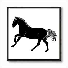 Horse Galloping 1 Art Print