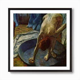 Woman In A Tub, Edgar Degas Art Print