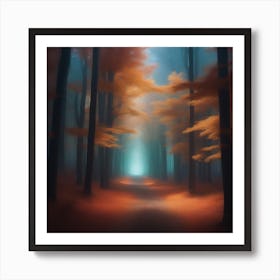 Mystical Forest Retreat 24 Art Print