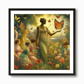 Garden Of The Goddesses Art Print