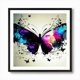 Butterfly Painting Art Print