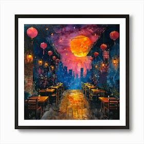 Chinese Restaurant Art Print