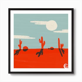 Desert (Contrasti Pt 1) Art Print