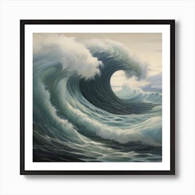 'Ocean Wave' Art Print