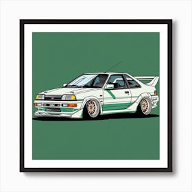 Toyota Gtr Art Print