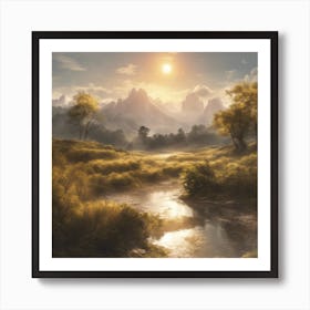 Landscapes Stock Videos & Royalty-Free Footage Art Print