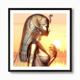 Cleopatra Portrait Artwork 213 Art Print