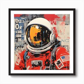 'Astronaut' 2 Art Print