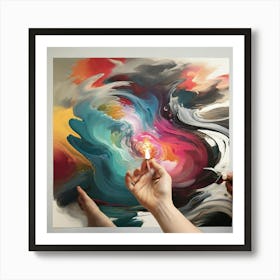 Abstract Painting 22 Art Print