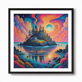 Discovering Hidden Realities Art Print