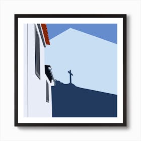 Portugal, Azores, Ponta Delgada, Architecture Art Print