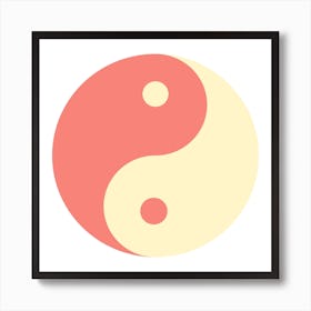 Yin Yang Symbol 23 Art Print