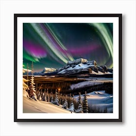 Aurora Borealis Art Print