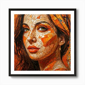 Mosaic Art Art Print