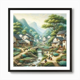 Chinese Art 557 Art Print