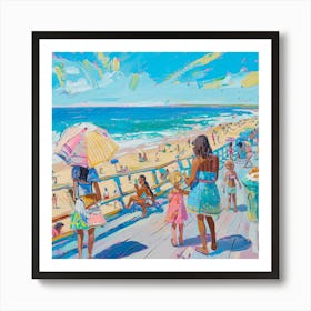 Beach Vibes 2 Art Print