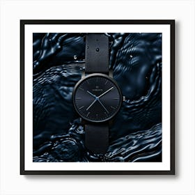 Watch In Water Art Print