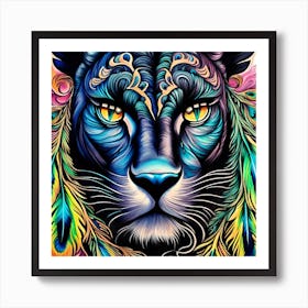 Panther Magic Art Print