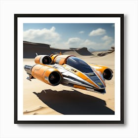 Star Wars Starfighter 2 Art Print