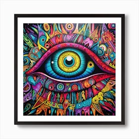 All Seeing Eye 1 Art Print