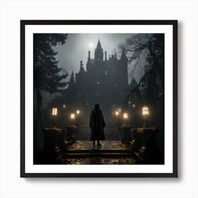 Haunted Castle Art Print