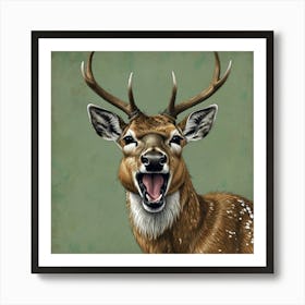 Deer Art Art Print