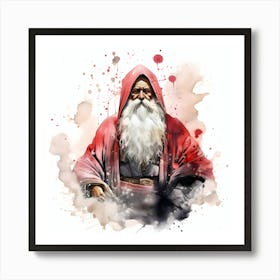 Old Man With Beard Art Print