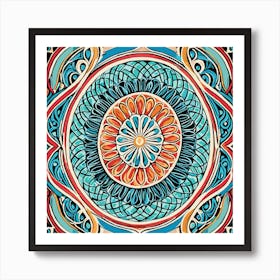 Mandala 2 Art Print