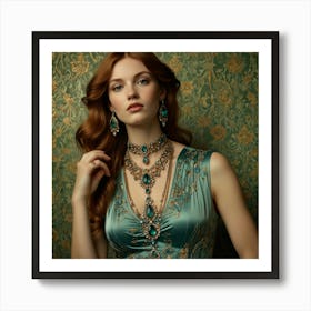 Victorian Woman 1 Art Print