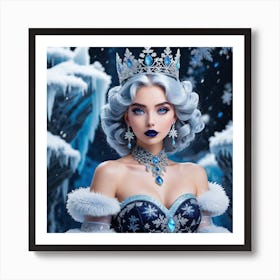 Ice Princess Art Print