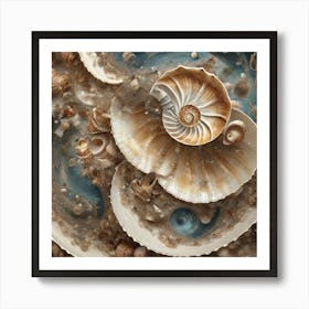 She sells seashells Art Print